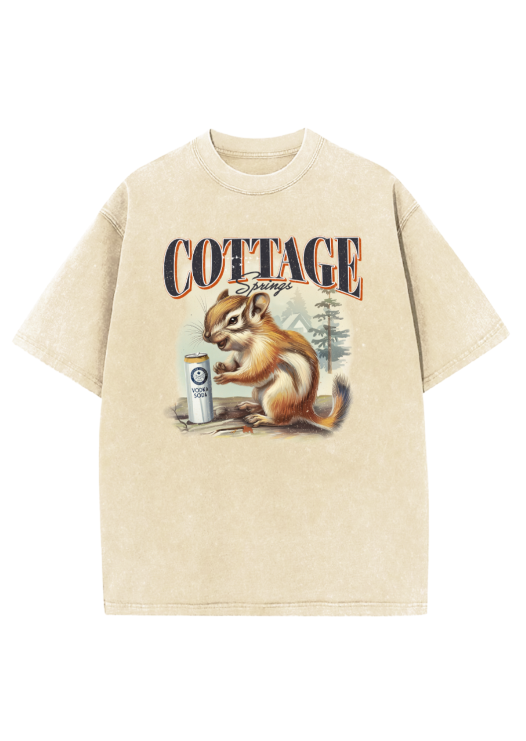 Tシャツ・カットソー [COTTAGEHOUSE] Bear shirring t-shirt (White) whitebearNext_Level_6210_Indig